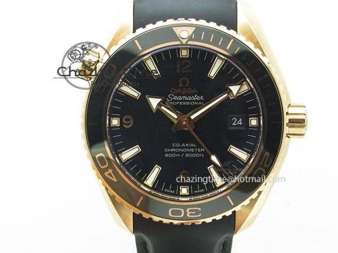 0507 Planet Ocean SS Bp Maker 45mm Black Bezel On SS Bracelet A OnTrend 8218